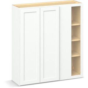 RELIABILT Parkstone II Blind Wall Cabinet, Brilliant White, 39" W, 2 Doors, Fully Assembled - 641289 | Lowe's Pro Supply